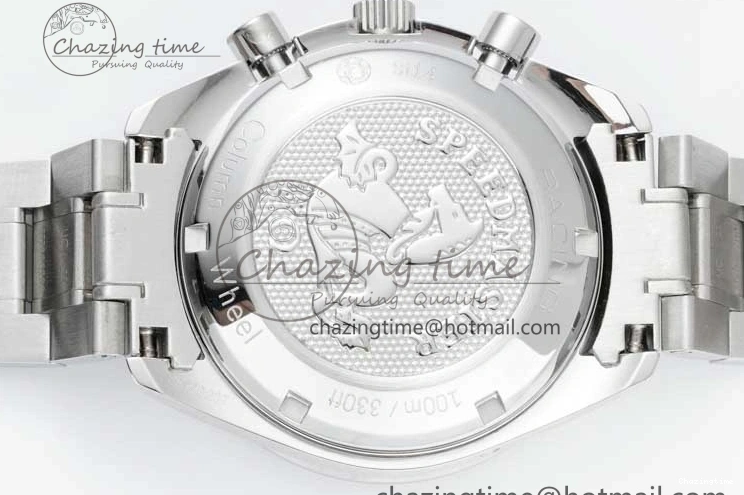 0217 Speedmaster Racing Master SS HKF Best Edition Black Dial on SS Bracelet A Versatile 7810